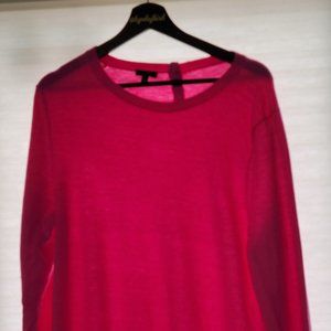 Talbot's Hot Pink Lightweight Sweater